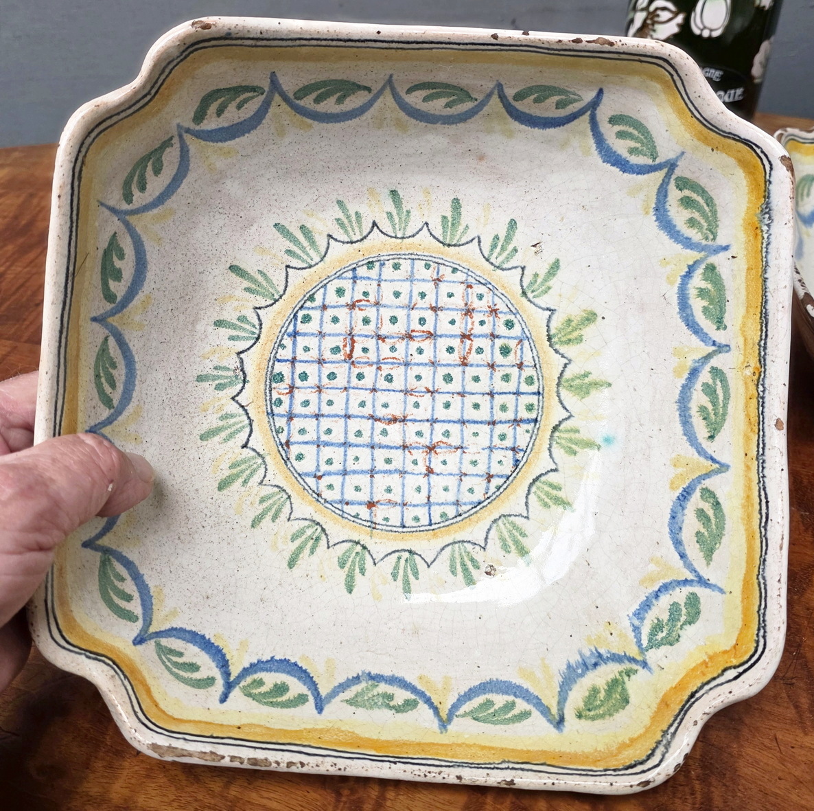 A pair of Malicorne Faience Bowls